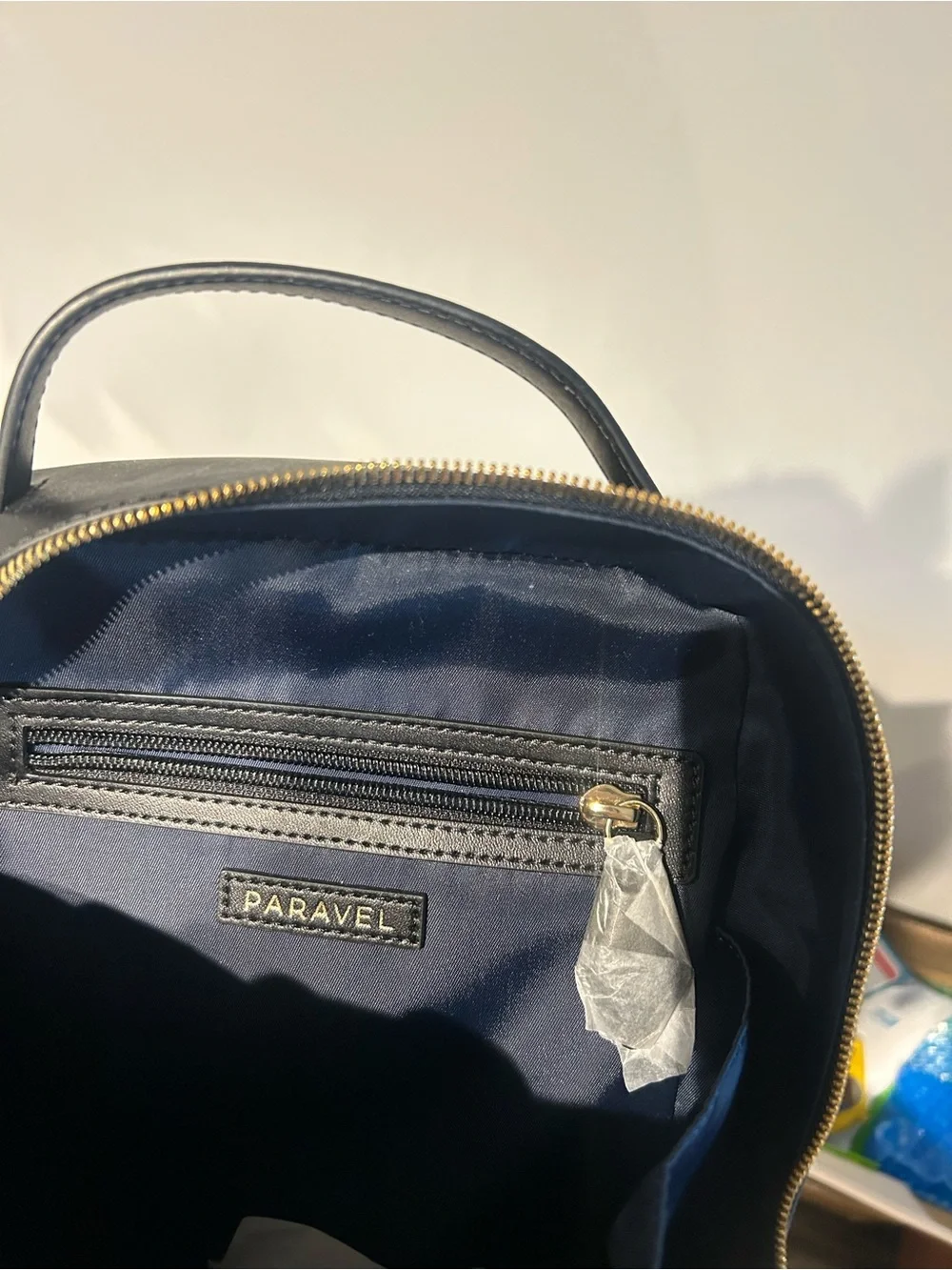 NWT Paravel Cabana Backpack - Domino Black